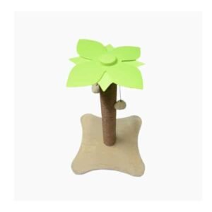 Basil Cat Coconut Tree Scratcher with Dangler
