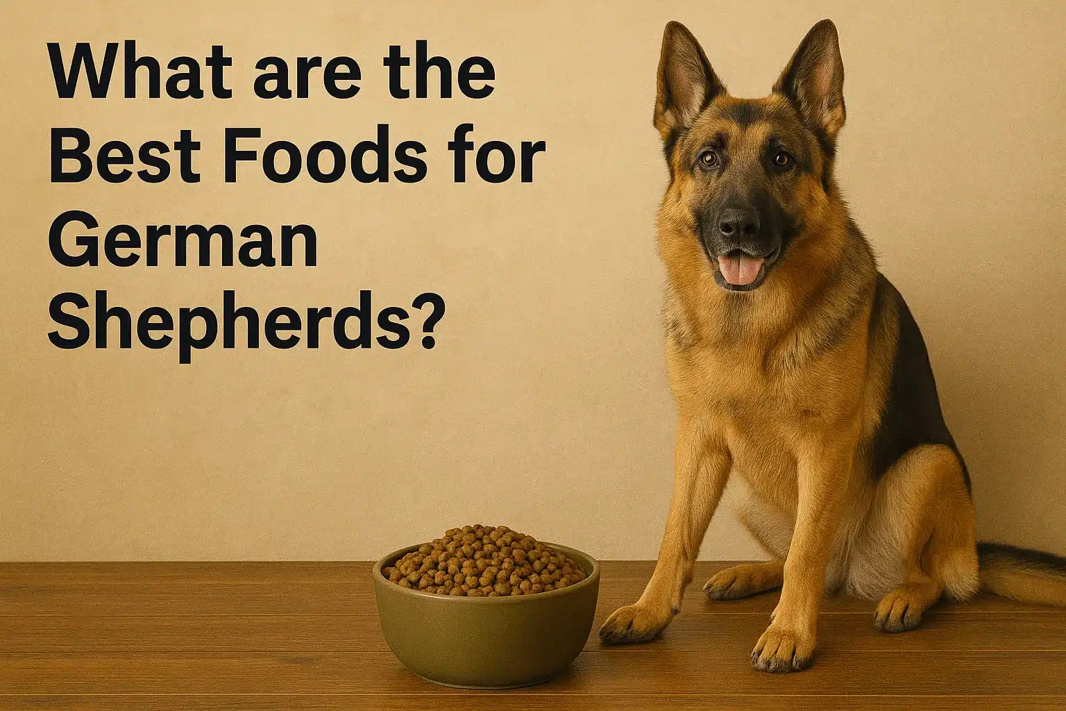 What are the Best Foods for German Shephards?