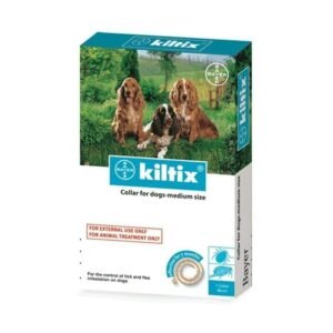 Elanco Kiltix Collar For Flea And Ticks For Medium Dogs