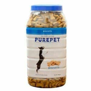 Purepet Milk Flavour Real Chicken Biscuit Dog Treats