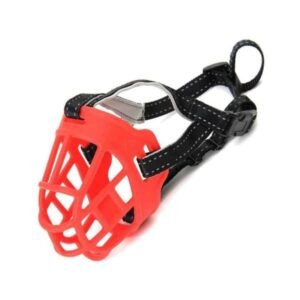 WPZ Rubber Red Muzzel For Dog